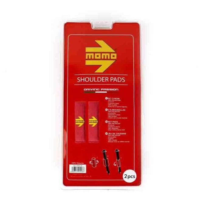 MOMO MOMLSHP001R Set 2 Almohadillas Cinturón de Seguridad Coche Universales Rojo-Amarillo Microsuede Lavables 3 MOMO MOMLSHP001R Set 2 Almohadillas Cinturón de Seguridad Coche Universales Rojo-Amarillo Microsuede Lavables 3