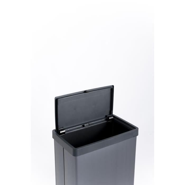 Papelera de pie - VERTO - CURVER - Apertura táctil - 54 L - Azul perla 4 Papelera de pie - VERTO - CURVER - Apertura táctil - 54 L - Azul perla 4
