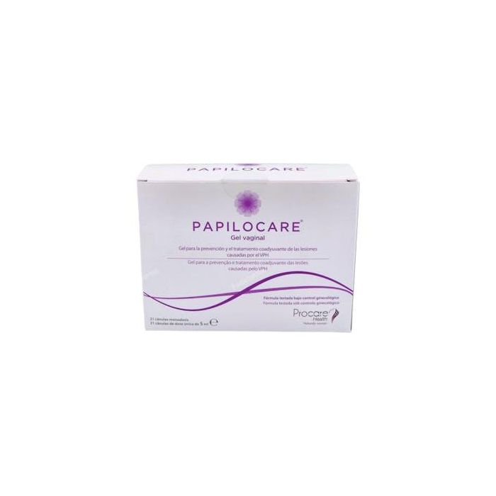 PROCARE HEALTH Papilocare Gel Vaginal 21 Cánulas x 5 ml