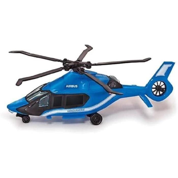 Helicóptero Airbus Gendarmerie 23cm - Dickie - Ruedas libres - Azul - Mixto - A partir de 3 años 1 Helicóptero Airbus Gendarmerie 23cm - Dickie - Ruedas libres - Azul - Mixto - A partir de 3 años 1