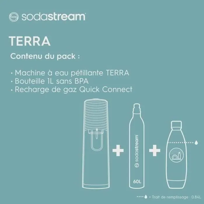 Sodastream SOD7290113764262 Máquina de Soda Azul 3
