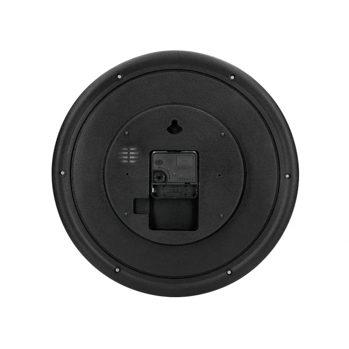 Q-connect Reloj de Pared Redondo Plástico Oficina 30 cm Marco Blanco 4