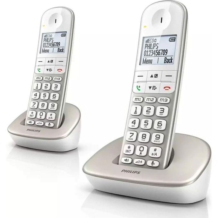 Teléfono Inalámbrico Philips XL4902S/34 1,9" 550 mAh 1 Teléfono Inalámbrico Philips XL4902S/34 1,9" 550 mAh 1