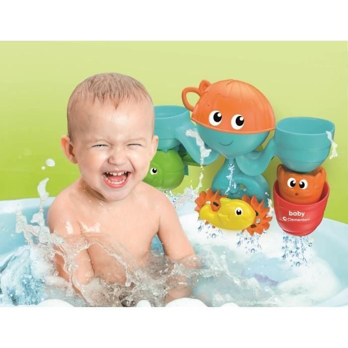 Clementoni - Juguete de baño para bebé - Mi centro de actividades acuáticas 1 Clementoni - Juguete de baño para bebé - Mi centro de actividades acuáticas 1