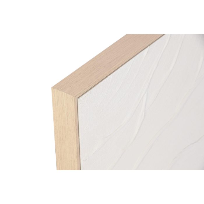 DKD Home Decor Cuadro Scandi Blanco Lienzo MDF 4.5 x 52 x 102 cm (2 Unidades) DKD Home Decor Cuadro Scandi Blanco Lienzo MDF 4.5 x 52 x 102 cm (2 Unidades)
