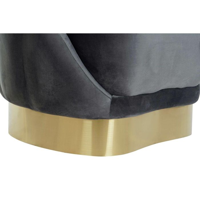 Butaca Moderno DKD Home Decor Gris Oscuro 80 x 85 x 86 cm 3 Butaca Moderno DKD Home Decor Gris Oscuro 80 x 85 x 86 cm 3