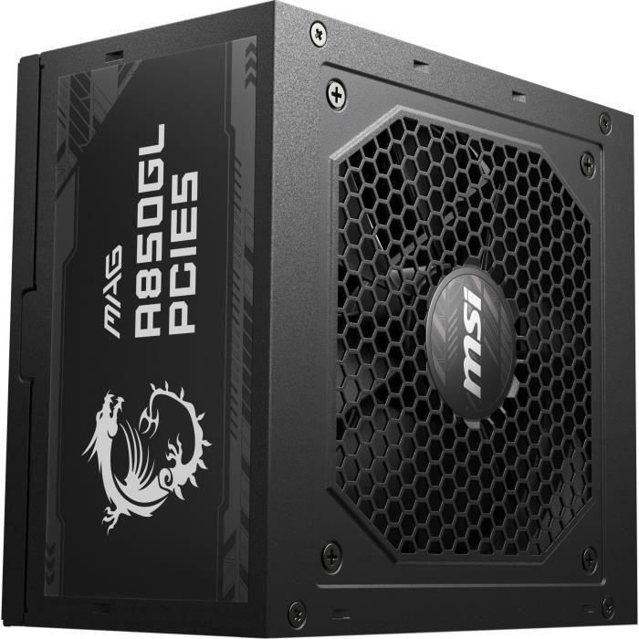 MSI 3067ZP8A11CE0 Fuente Alimentación PC MAG A850GL PCIE5 850W 80+ Modular Gold 5 MSI 3067ZP8A11CE0 Fuente Alimentación PC MAG A850GL PCIE5 850W 80+ Modular Gold 5