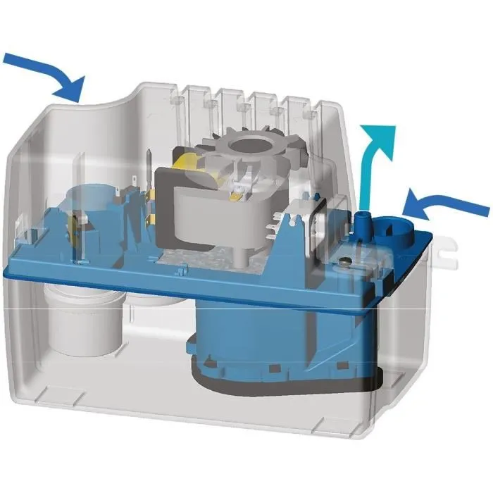 SFA Sanicondens Pro V02 Bomba de Elevación de Condensados 45 dBA para Caldera / Aire Acondicionado 1 SFA Sanicondens Pro V02 Bomba de Elevación de Condensados 45 dBA para Caldera / Aire Acondicionado 1
