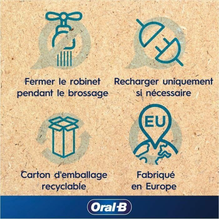 Cepillo de dientes eléctrico ORAL-B Pro 3 - 80719288 - blanco - inalámbrico 4 Cepillo de dientes eléctrico ORAL-B Pro 3 - 80719288 - blanco - inalámbrico 4