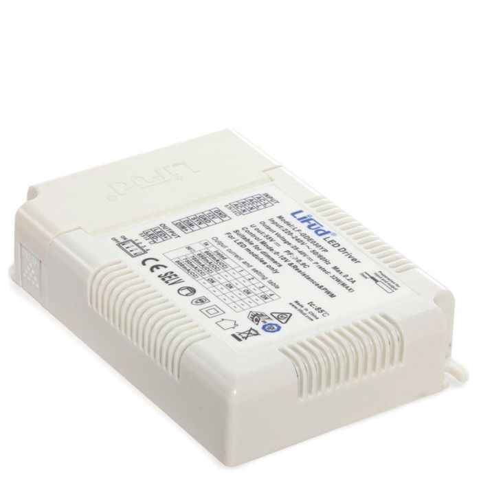 Driver LIFUD 38-42W AC220-240V 3 en 1 DIM (0-10V/PWM/RX) Flicker Free + DIP 1 Driver LIFUD 38-42W AC220-240V 3 en 1 DIM (0-10V/PWM/RX) Flicker Free + DIP 1
