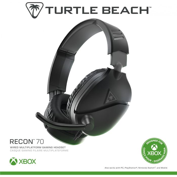 Turtle Beach TUR1712102934939 Auriculares Gaming Recon 70X Multiplataforma Negro 7