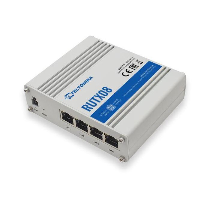Teltonika Networks RUTX08 INDUSTRIAL ETHERNET ROUTER Teltonika Networks RUTX08 INDUSTRIAL ETHERNET ROUTER