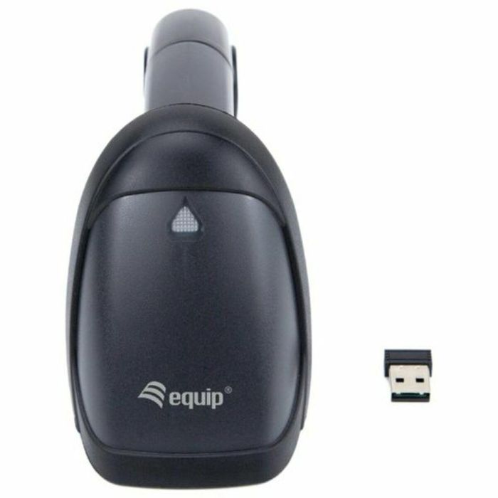 Equip Escáner Lector Código Barras 1D Láser 351022 IP54 Plug and Play Robusto 19