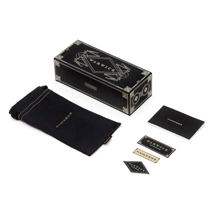 Hawkers Gafas de Sol WARWICK X Unisex Redondas Carey Oscuro Acetato Estilo Vintage con Lente de 51mm para Adultos 1