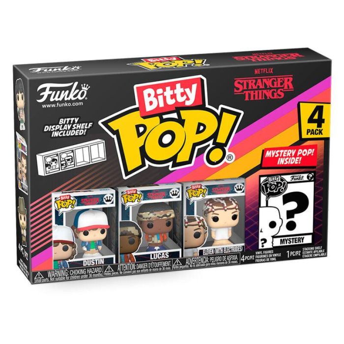 FUNKO Bitty POP! Stranger Things Blister 4 figuras Dustin