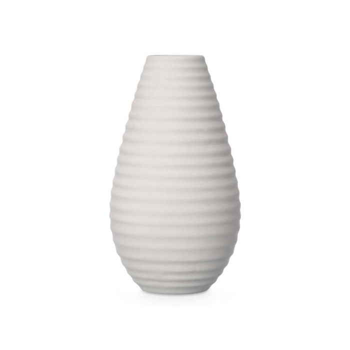 Jarron Ceramica Raya Horizontal 33Cm Gris Giftdecor (4 Unidades) 2 Jarron Ceramica Raya Horizontal 33Cm Gris Giftdecor (4 Unidades) 2