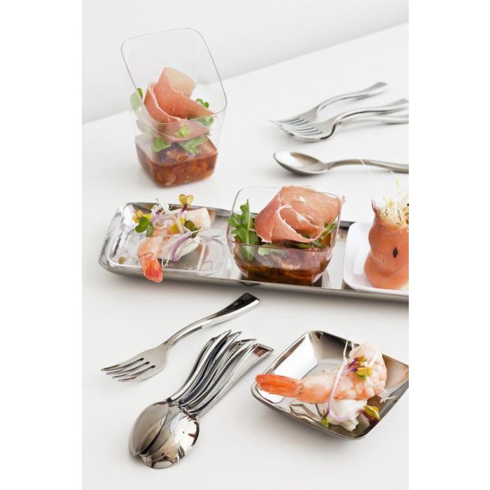 Set de 50 cucharas de degustación en plata Algon (20 Cajas) 3 Set de 50 cucharas de degustación en plata Algon (20 Cajas) 3