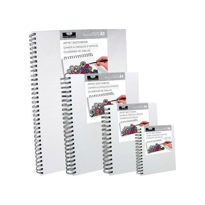 Royal Langnickel Cuaderno De Bocetos A4 Espiral Cubierta De Lona Royal Langnickel Cuaderno De Bocetos A4 Espiral Cubierta De Lona