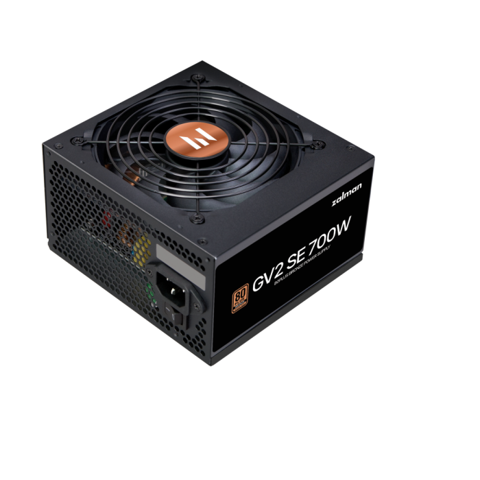 Zalman ZM700-GV2SE Fuente de alimentación 700W ATX 80 PLUS Bronze para PC Negro