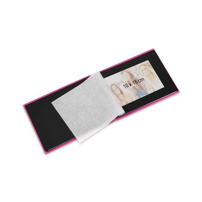 Hama Fine Art Spiral pink 24x17 50 schwarze Seiten 113674 7