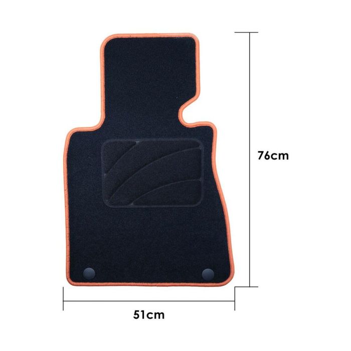 Set de Alfombrillas para Coche OCC Motorsport OCCBW0015YE Bmw E65 Serie 7 Corto 5 Piezas 5