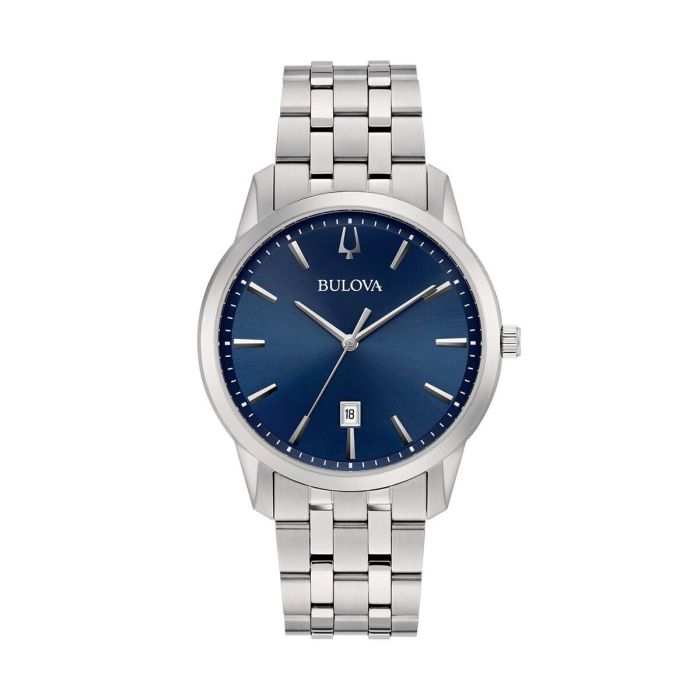 Reloj Hombre Bulova 96B338 Plateado Reloj Hombre Bulova 96B338 Plateado