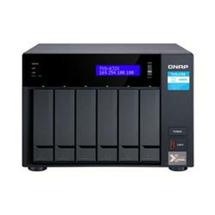 QNAP TVS-H674 NAS Torre con Intel Core i5-12400, 16GB RAM, 6 Bahías, Ethernet 2.5G, Negro - TVS-H674-I5-32G 1 QNAP TVS-H674 NAS Torre con Intel Core i5-12400, 16GB RAM, 6 Bahías, Ethernet 2.5G, Negro - TVS-H674-I5-32G 1