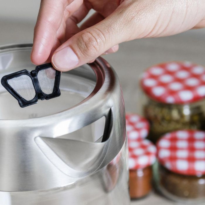 Hervidor Cecotec ThermoSense 370 Clear 2200W 1,7 L Blanco Acero Inoxidable 2200 W 1850-2200 W 1,7 L 3 Hervidor Cecotec ThermoSense 370 Clear 2200W 1,7 L Blanco Acero Inoxidable 2200 W 1850-2200 W 1,7 L 3