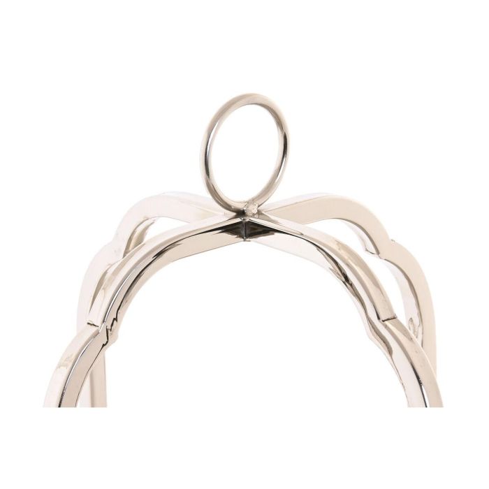 Portavela Moderno DKD Home Decor Plateado 21 x 49 x 21 cm 3 Portavela Moderno DKD Home Decor Plateado 21 x 49 x 21 cm 3
