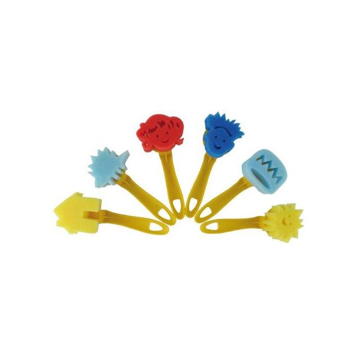 Tampon De Espuma Smart 140X60 Formas Surtido Pack De 6