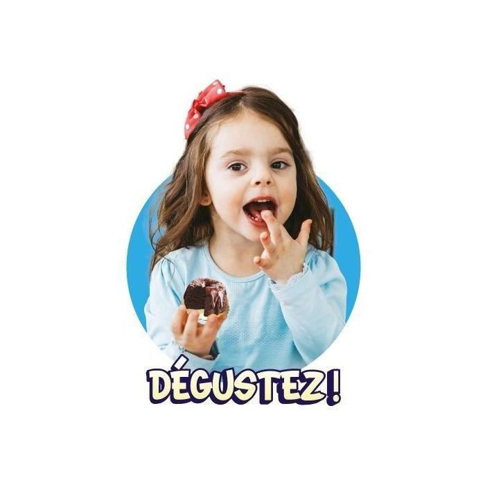 Goliath GOL8720077323209 Kit de cocina Tasty Tinies Strawberry Cake Tarta de fresas con glaseado de vainilla y decoración 6º cumpleaños 4