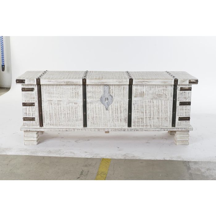DKD Home Decor Arcon Cottage Blanco 116 x 40 x 45 cm 5