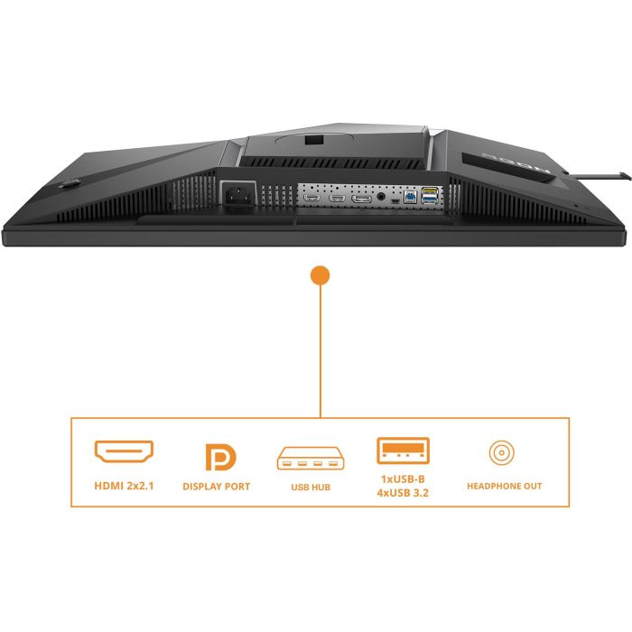 AOC Agon Pro CS24A - 24 Zoll Full HD Gaming, 610Hz 0,5ms gtg, G-Sync,HDR400 (1920x1080, 2x HDMI 2.1, DP 1.4, USB Hub) schwarz-rot-orange 11 AOC Agon Pro CS24A - 24 Zoll Full HD Gaming, 610Hz 0,5ms gtg, G-Sync,HDR400 (1920x1080, 2x HDMI 2.1, DP 1.4, USB Hub) schwarz-rot-orange 11