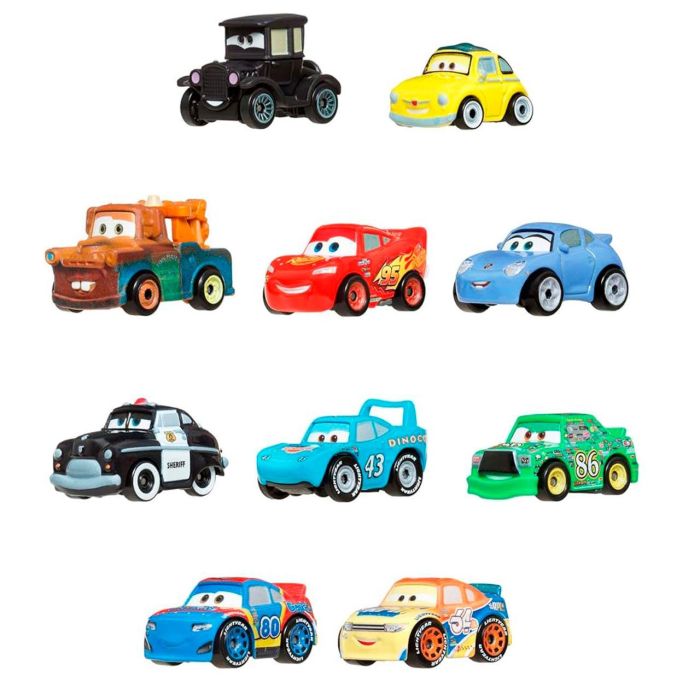 Mattel Pack 10 Coches Surtidos Mini Racers Cars JBH06 1 Mattel Pack 10 Coches Surtidos Mini Racers Cars JBH06 1