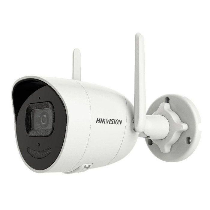 Hikvision Cámara IP bullet WiFi 4M 2.8mm IR30 WDR H.265+ IP66. Audio, micrófono 0 Hikvision Cámara IP bullet WiFi 4M 2.8mm IR30 WDR H.265+ IP66. Audio, micrófono 0