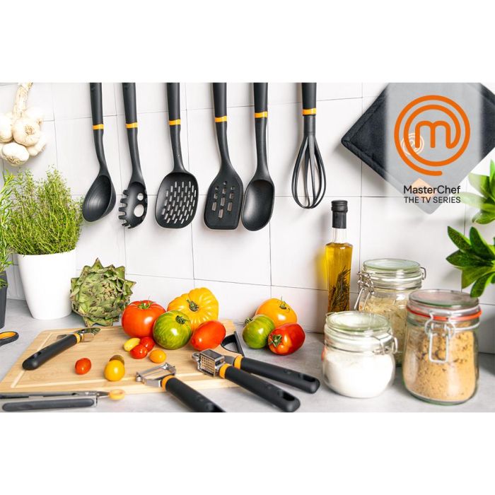 Prensa De Ajo Masterchef Acero Inoxidable (24 Unidades) 2 Prensa De Ajo Masterchef Acero Inoxidable (24 Unidades) 2
