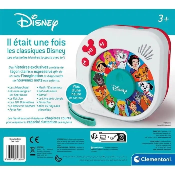 Clementoni 52656 El Cuentacuentos El Rey León y Winnie the Pooh de Disney - Juguete Interactivo para Niños 2