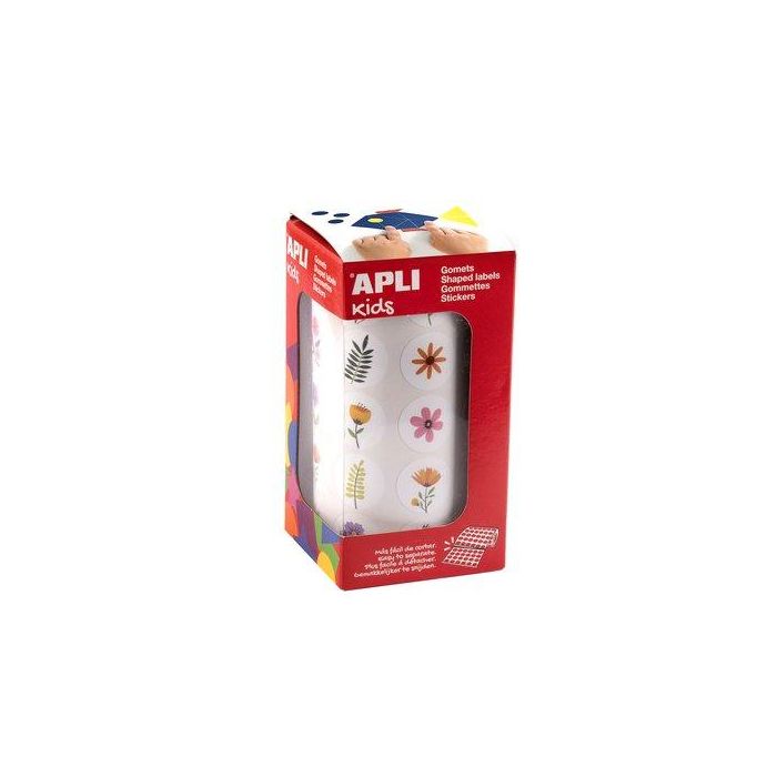 Gomets Apli Rollo 30H Flores Salvajes 20Mm 900 Uds. (19717)