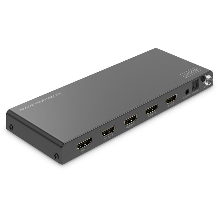 DIGITUS Splitter HDMI 1x4 8K/60Hz Toslink.Stereo.EDID Contr. 1