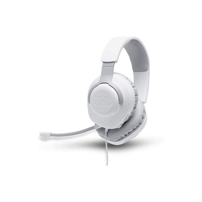 Auriculares con Micrófono JBL Quantum 100 Gaming Azul Blanco 4 Auriculares con Micrófono JBL Quantum 100 Gaming Azul Blanco 4