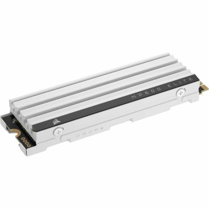 Unidad de estado sólido interna - CORSAIR - MP600 ELITE 1TB Gen4 PCIe x4 NVMe M.2 SSD optimizada para PS5 con disipador de calor LP - Blanco 3