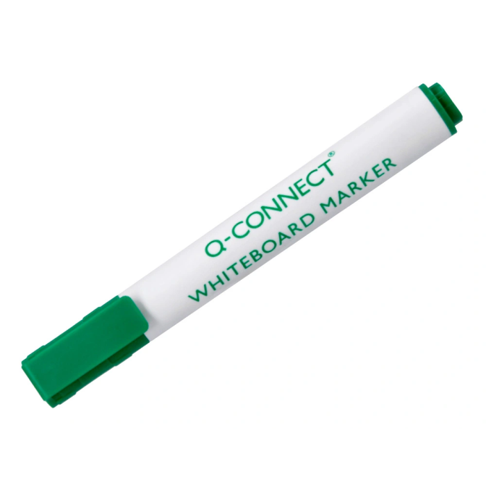 Q-connect Rotulador para Pizarra Blanca Punta Redonda Color Verde Trazo 3 mm 1 Q-connect Rotulador para Pizarra Blanca Punta Redonda Color Verde Trazo 3 mm 1
