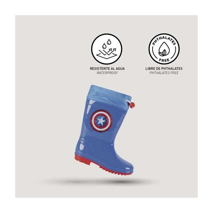 Botas lluvia pvc avengers talla t027 2