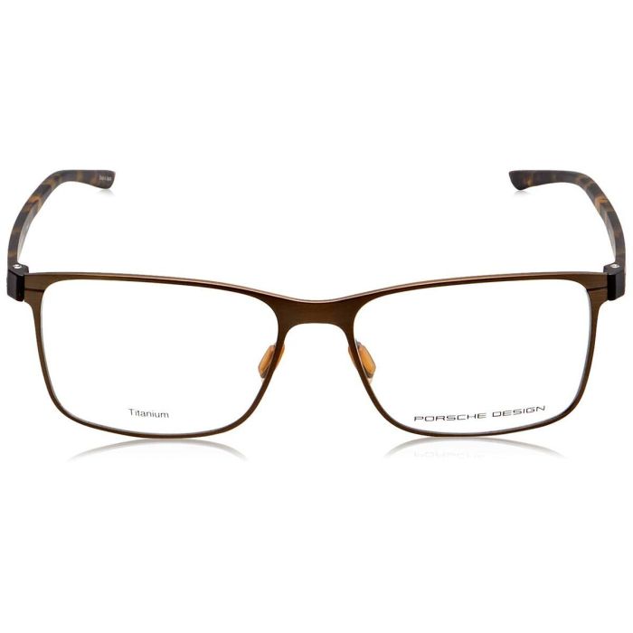 Montura de Gafas Hombre Porsche Design P8346-55E Marrón Ø 55 mm 5 Montura de Gafas Hombre Porsche Design P8346-55E Marrón Ø 55 mm 5