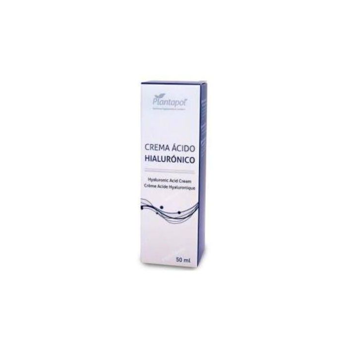 PLANTAPOL Crema Ácido Hialurónico 50ml - Hidratante Anti-Edad Facial para Rellenar Arrugas y Líneas de Expresión, Piel Madura