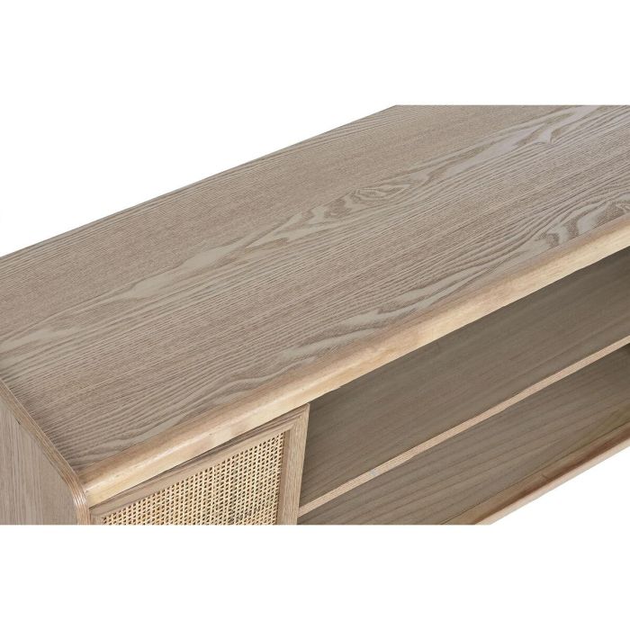 Mueble de TV Home ESPRIT Natural Ratán Madera de Paulonia 120 x 35 x 54 cm 3 Mueble de TV Home ESPRIT Natural Ratán Madera de Paulonia 120 x 35 x 54 cm 3