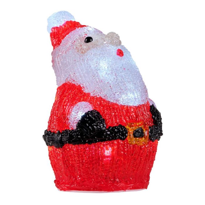 Lumineo Figura acrílica LED para interior 13x10x16cm, 16 LEDs, modelos surtidos (reno, santa, muñeco de nieve, oso) 14