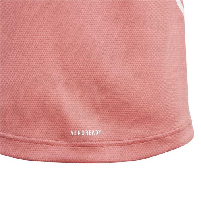 Camiseta de Manga Corta Infantil Adidas GM8405 Salmón