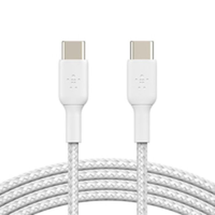 Cable USB-C Belkin CAB004BT2MWH2PK Blanco 2 m (2 Unidades) 7 Cable USB-C Belkin CAB004BT2MWH2PK Blanco 2 m (2 Unidades) 7