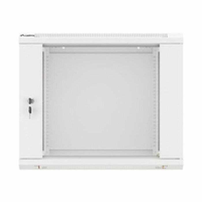 Lanberg WF01-6409-10S Armario Rack Bastidor de Pared de 9U con Carga Máxima de 60 kg, Color Gris 12